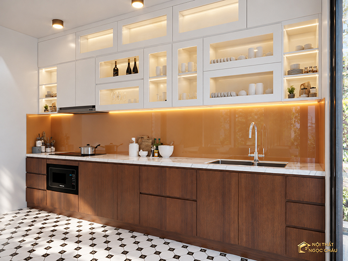 Tủ bêp laminate-Anh Cường